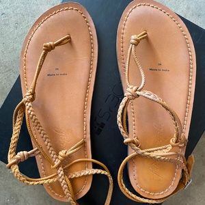 Free People strapped sandal